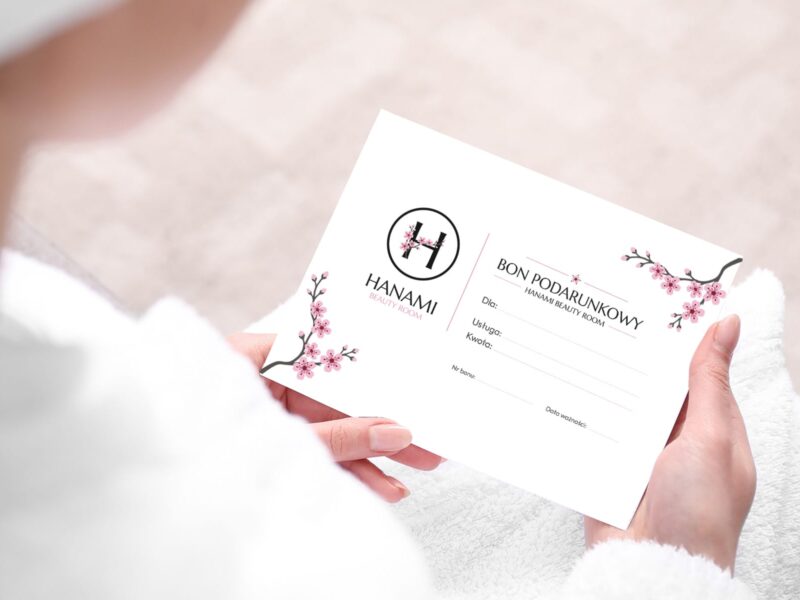 Bon Podarunkowy HANAMI Beauty Room